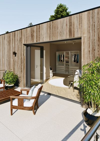 Panorama Swing-Design katlanır sürgülü pencereler